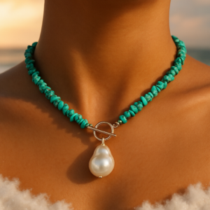 Delphina | Colar Cura Marinha