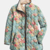 Elara | Jaqueta Floral Matelassê