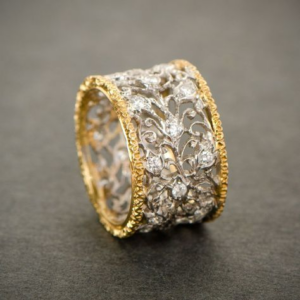 Anel Vintage Zircônia Ivy