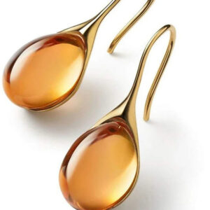 Brincos de cristal em ouro e prata II