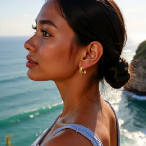 "HUGGIES" WAVY SPLIT "BALI"