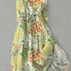 Florine | Vestido Floral Fresco de Primavera