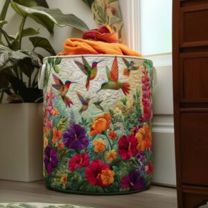 Cesto de Roupa Flutter e Bloom