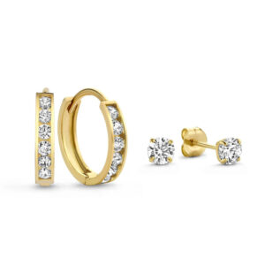 Conjunto de Brincos de Pedra Dara Brillane II