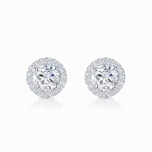 Brincos Belle Dame | Ouro Branco 17k