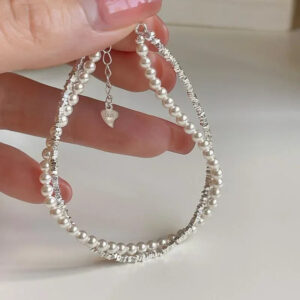Bracciale Doppio | Madreperla