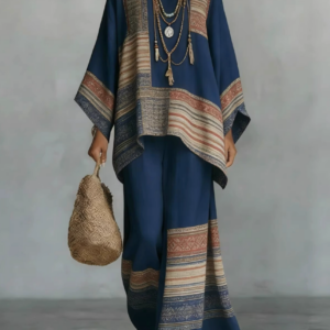 Celine | Conjunto de Linho Elegante em Dois Peças