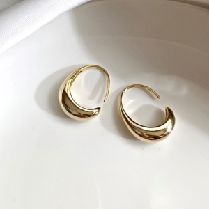 Brincos de Ouro Luxuosos