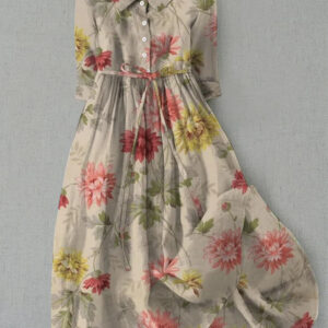 Estelle | Vestido delicado com flores silvestres