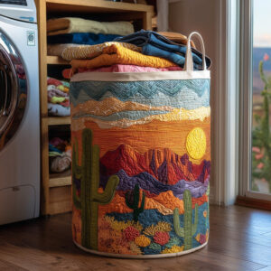 Cesta de Roupa Cactus Sunset