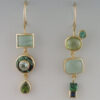 Brincos Vintage em Verde