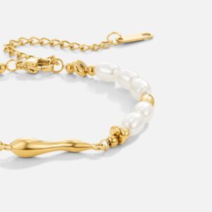 Pulseira de Pérola de Água Doce Lov