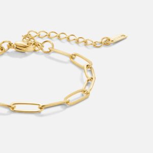 Pulseira de Ouro Clip