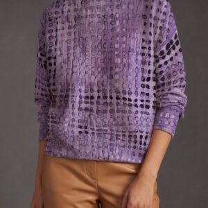 Ysolde™ | Gola Alta em Lavanda
